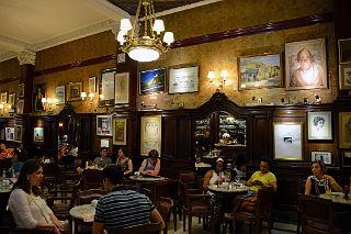 04 Enjoying A Coffee At Cafe Tortoni On Avenida de Mayo Avenue Buenos Aires.jpg